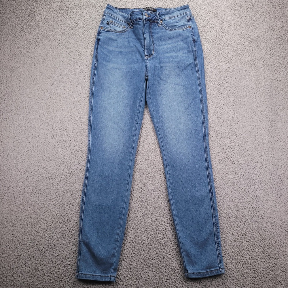 JUDY BLUE Jeans Size 9/29 Skinny Fit High Rise Medium Wash Stretch Denim